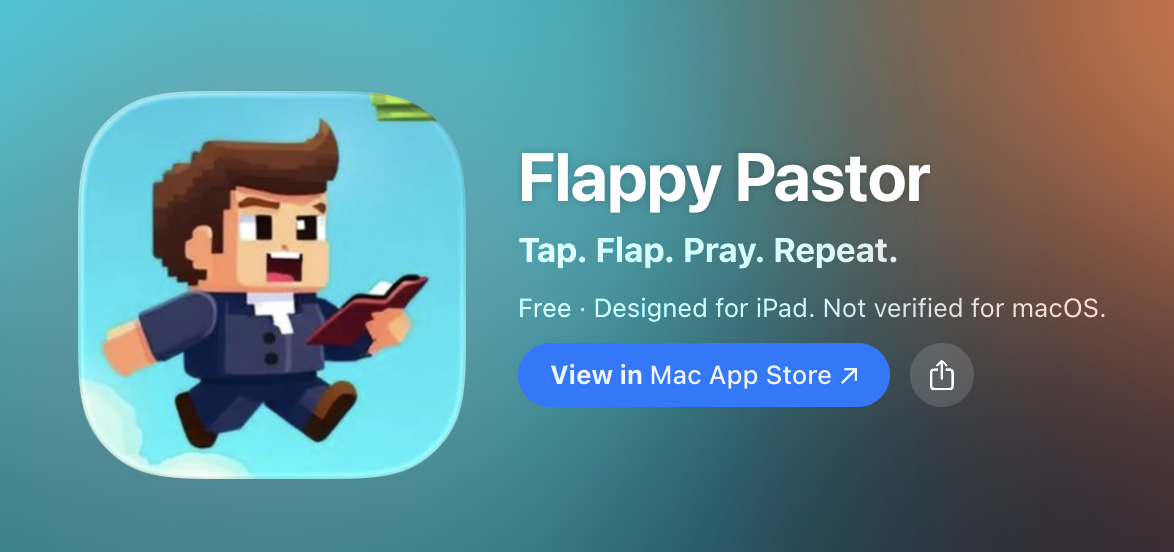 Making My First iOS Game With AI (Flappy Pastor)