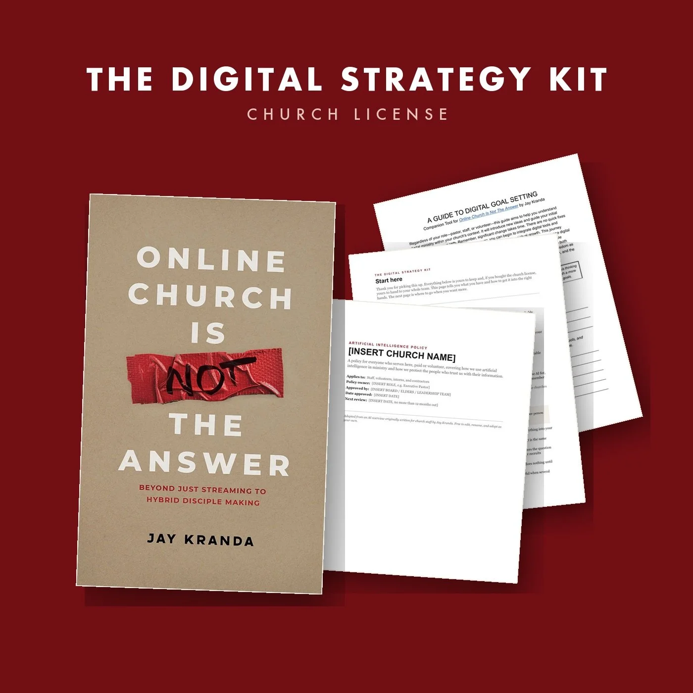 The Digital Strategy Kit: Church License
