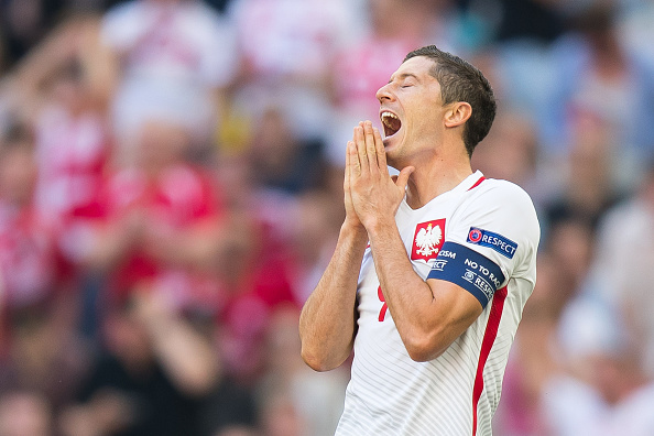 Lewandowski is odds-on to get off the mark against Switzerland. (Photo by Foto Olimpik/NurPhoto via Getty Images)