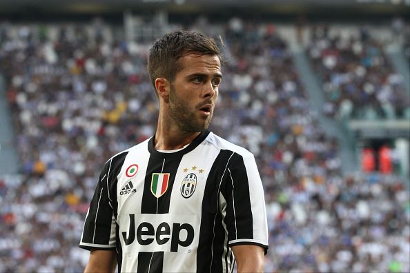Pjanic gives the Juve attack more creativity in the final third, something which they sorely lacked last season. (Photo via Getty Images)