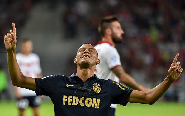 Fabinho celebrates his goal. (Photo by Philippe Huguen/Getty Images)