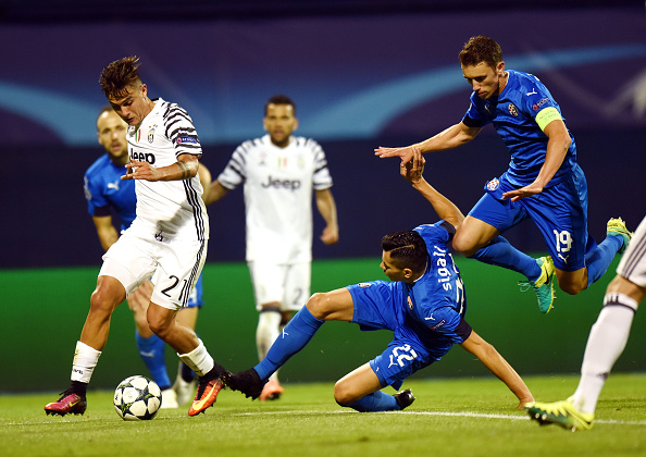 Paulo Dybala in action for Juve. (Photo by STRINGER/AFP/Getty Images)
