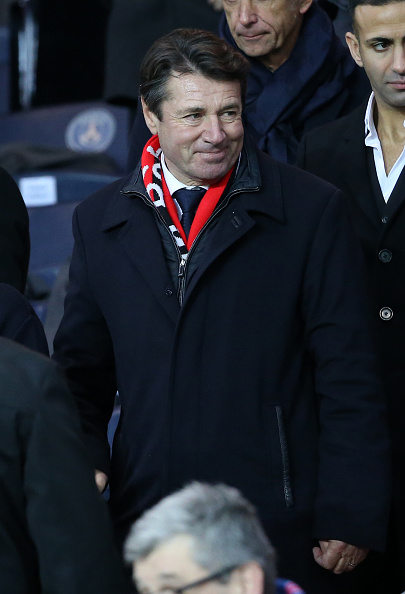 There were a lot of big names present in attendance for PSG's game against Nice. Here, you can see Nice's mayor, Christian Estrosi, looking on rather subduedly. (Photo by Jean Catuffe/Getty Images)