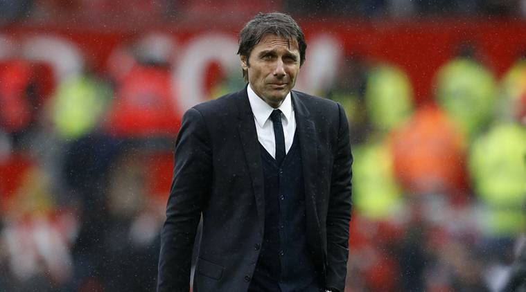 Conte's path to a Premier League title got a bit more complicated against United on Sunday. PHOTO CREDIT: Reuters