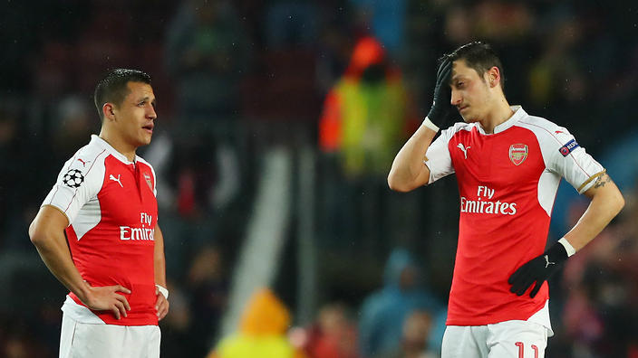 If Arsenal are to get anything from Sunday's game, their dynamic duo needs to produce. (Photo via Getty Images)