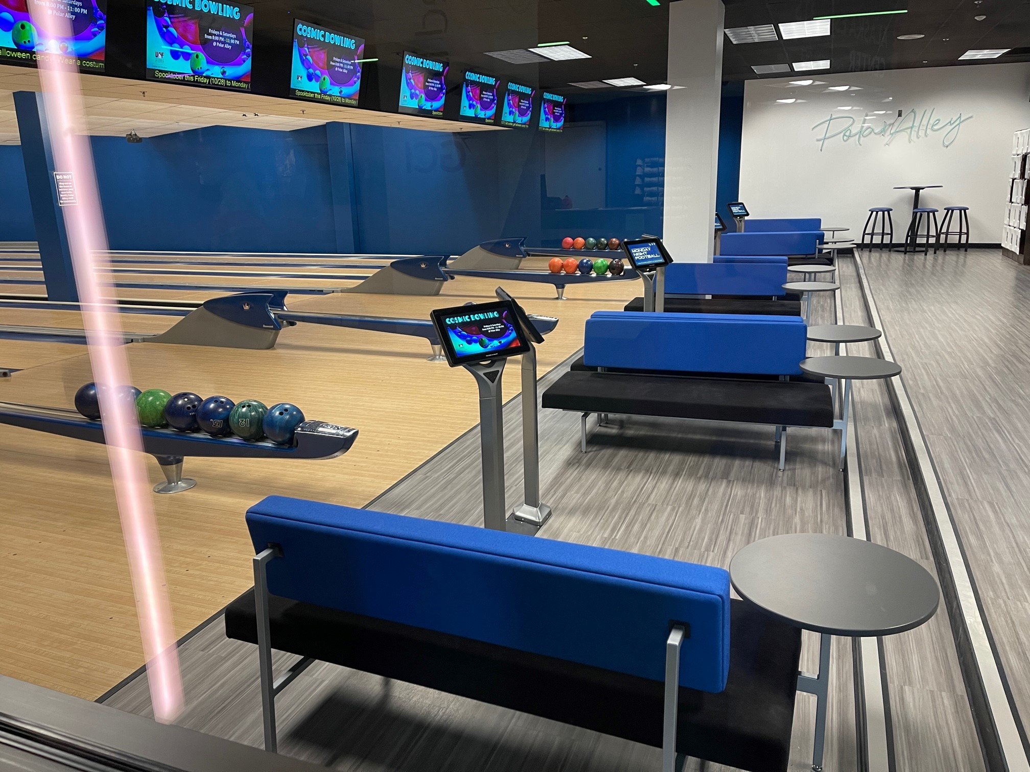 UAF Wood Center Bowling Alley