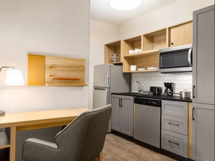 2026 Candlewood Suites Oakwood GA Kitchen Millwork and Quartz Countertops 3.jpeg