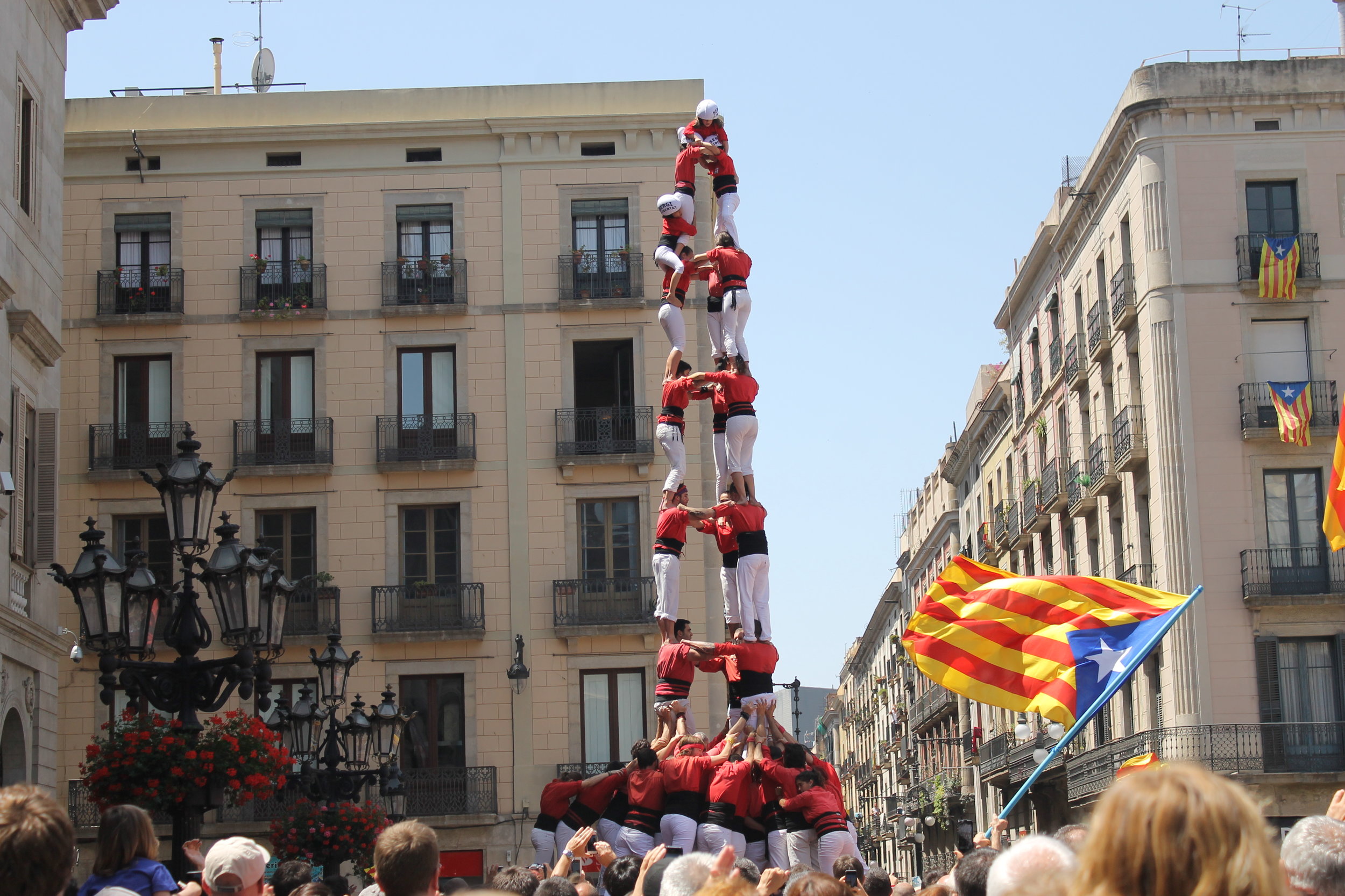  Castellers, or human towers 