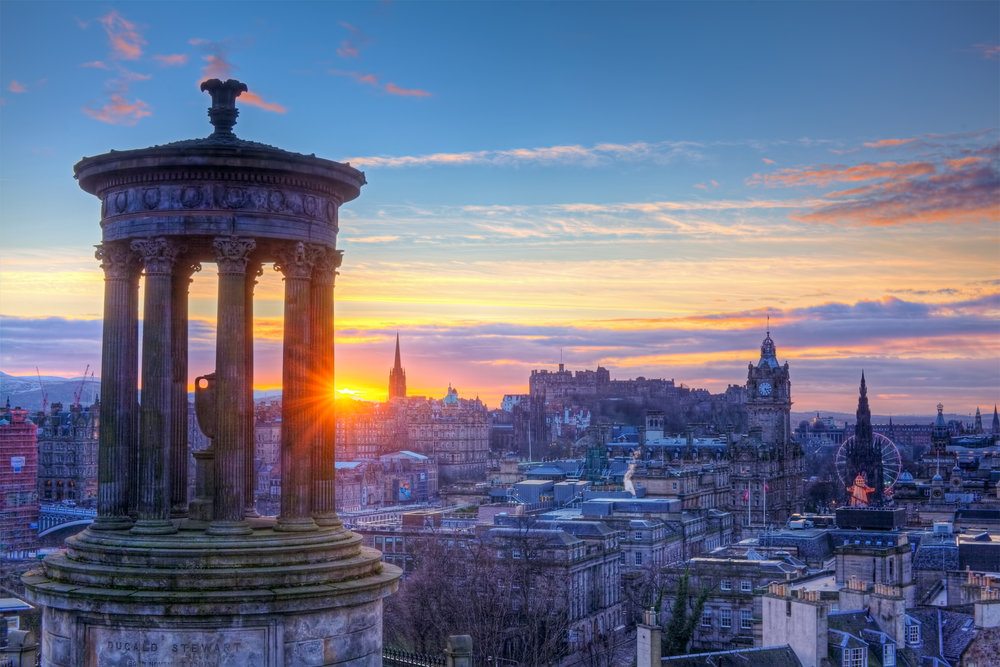 Scotland Edinburgh Calton Hill