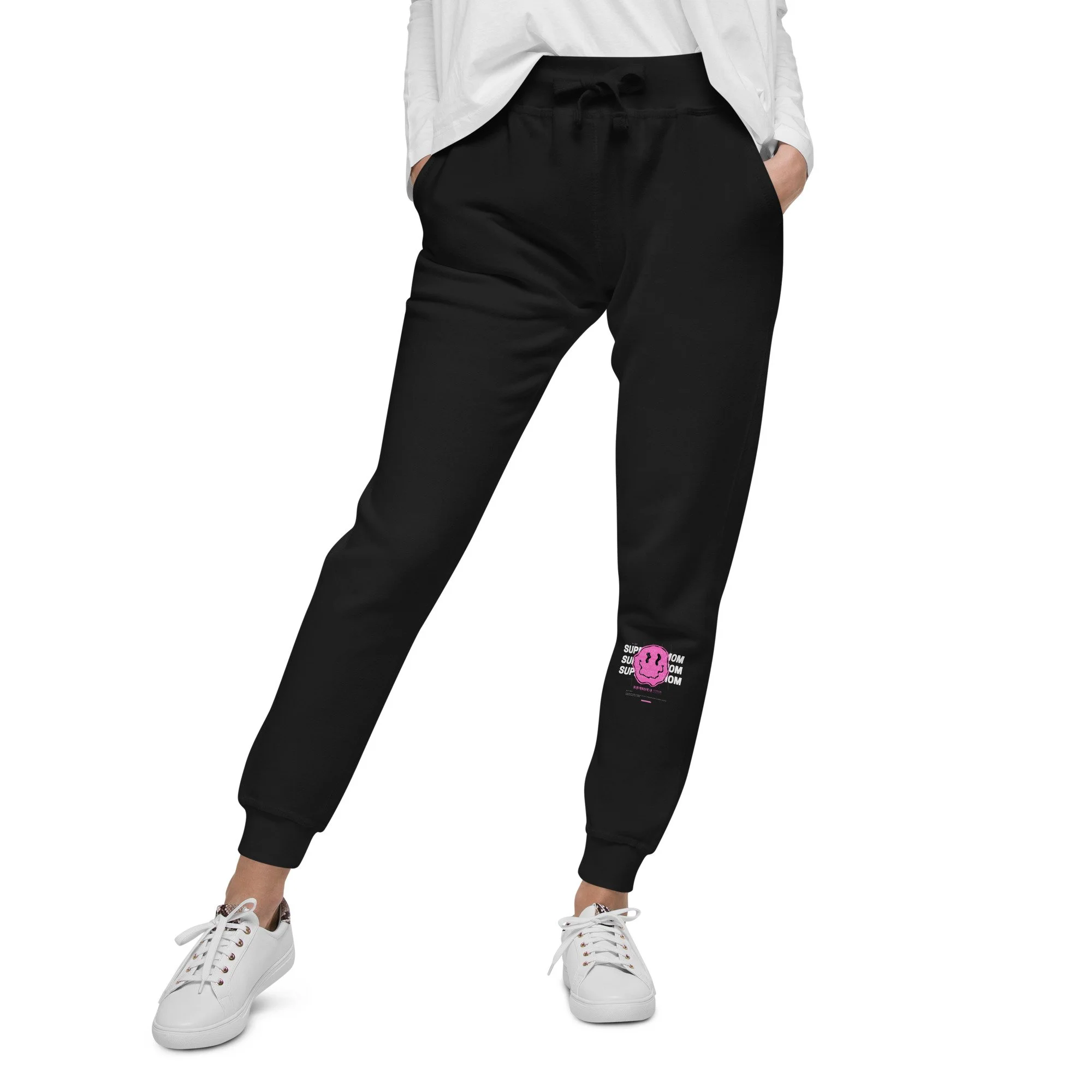 unisex-fleece-sweatpants-black-front-6569607344f46.jpg