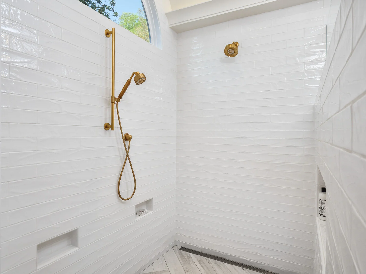 open shower design