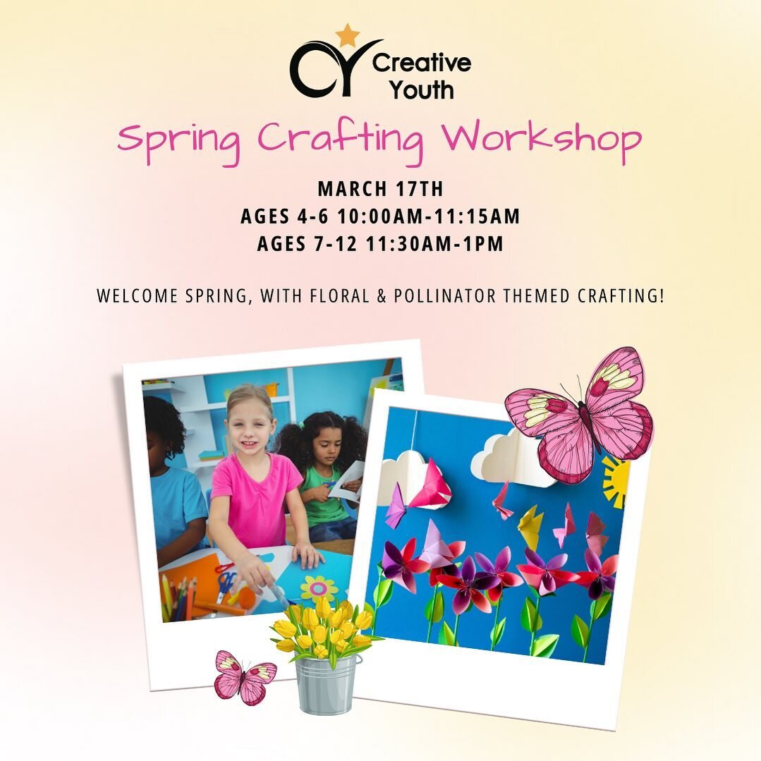 We&rsquo;re excited to share some craftastic news! Beginning in March our NEW little makers studio for ages 4-6 will be offering weekly arts &amp; craft workshops taught by experienced early education staff designed to develop and promote fine motor 