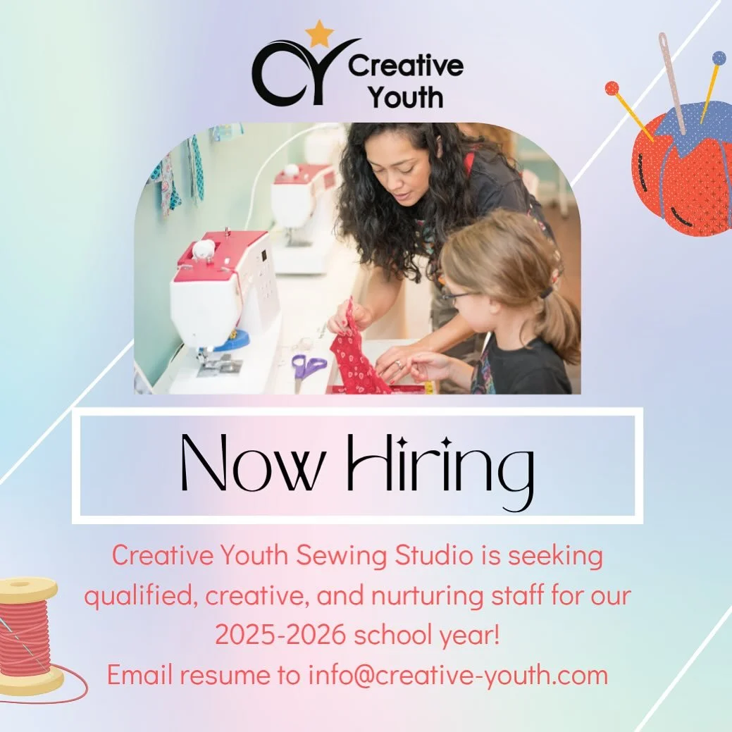 We don&rsquo;t want to scare anyone but the new school year is just around the corner 🥴. We&rsquo;re looking for craftastic individuals to join our team this s hook year! Email your resume to info@creative-youth.com