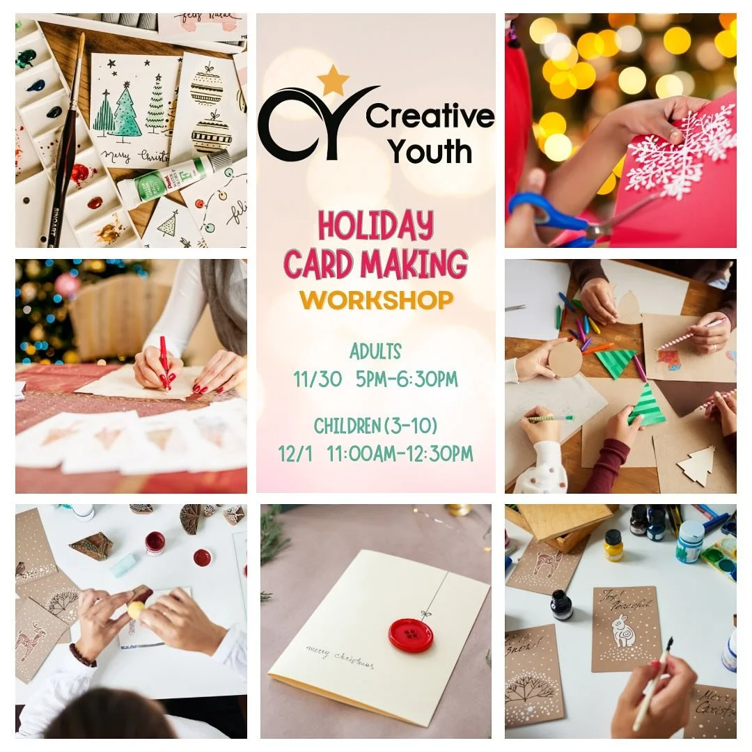 Everyone needs a little crafting in their life! Littles and grown ups are invited to join us for our DIY card making workshops! Let our crafty queens show you how it&rsquo;s done ❄️ ✨ 🎁 🎄 #craftymommy #dmvmoms #dcmoms #dcmomsblog #rockvillemd #beth
