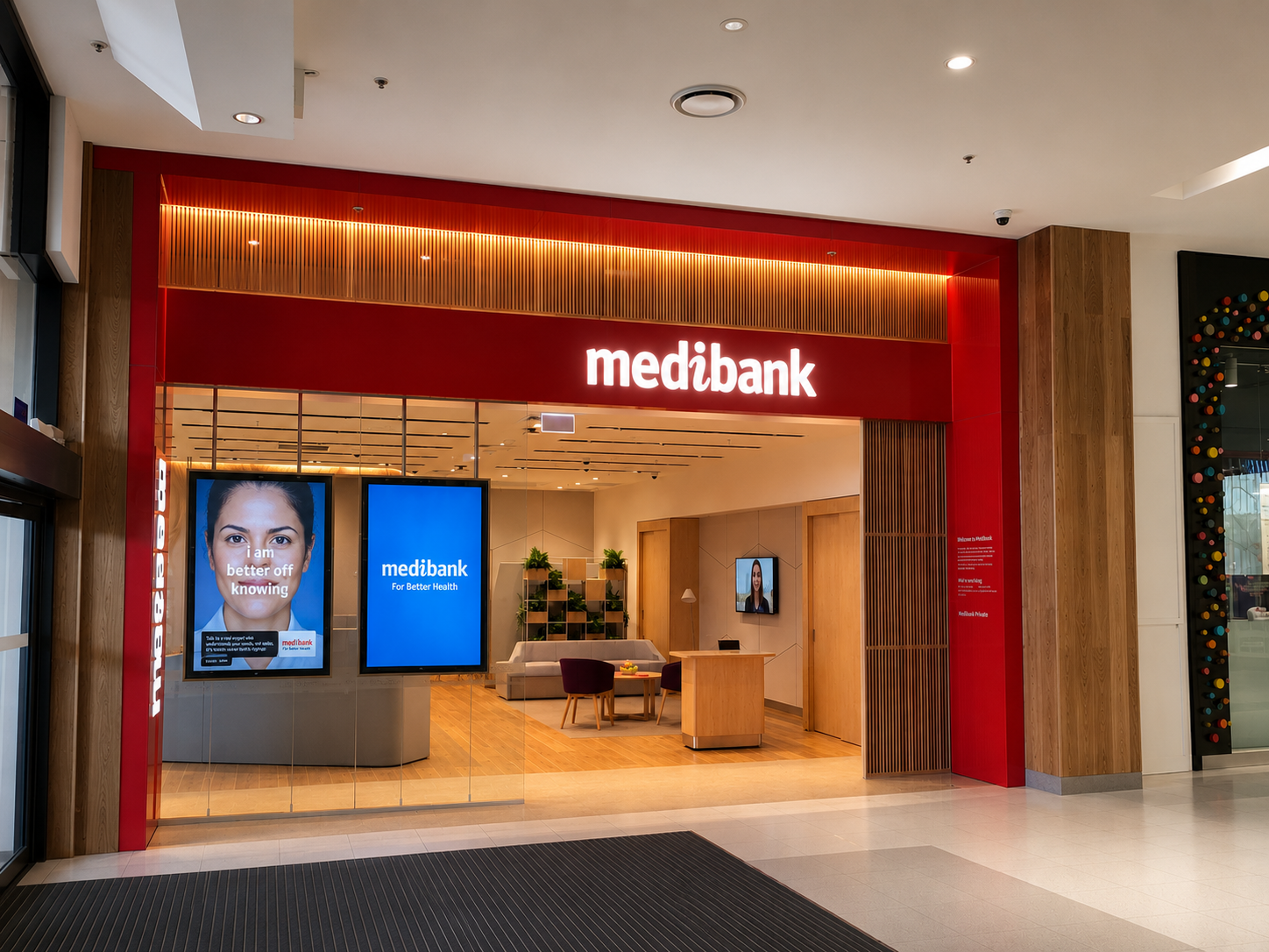 Medibank Retail design 