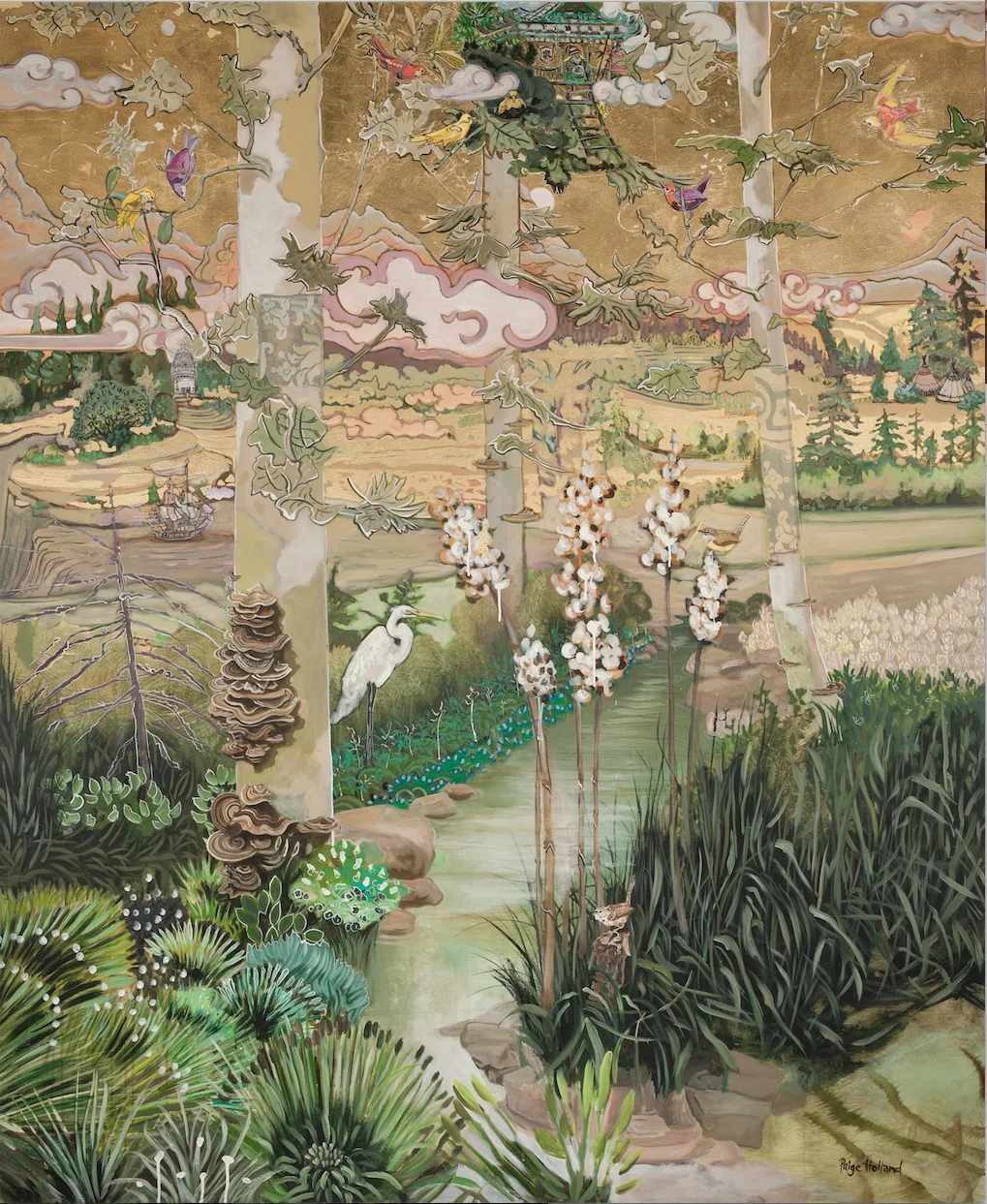 Asia Meets the American West  SOLD