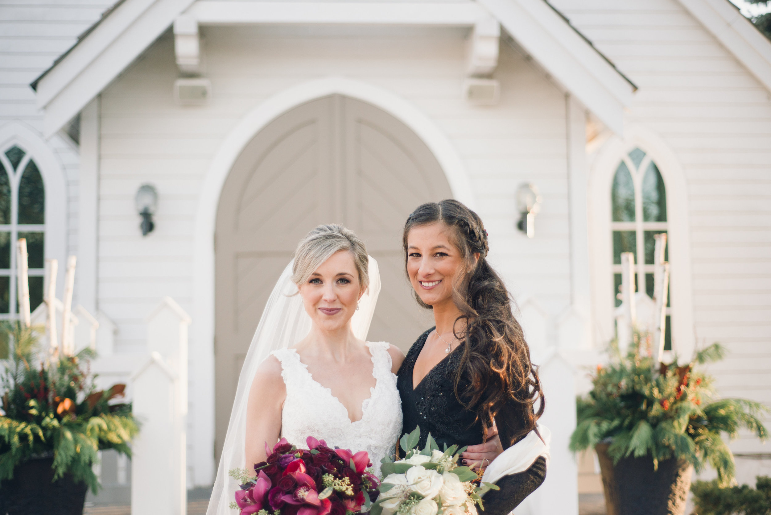  Getting to photograph a current bride alongside a past bride! 