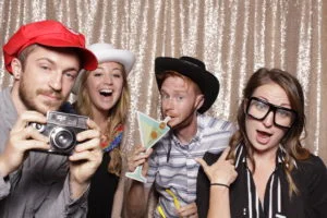 wedding photo booth fun