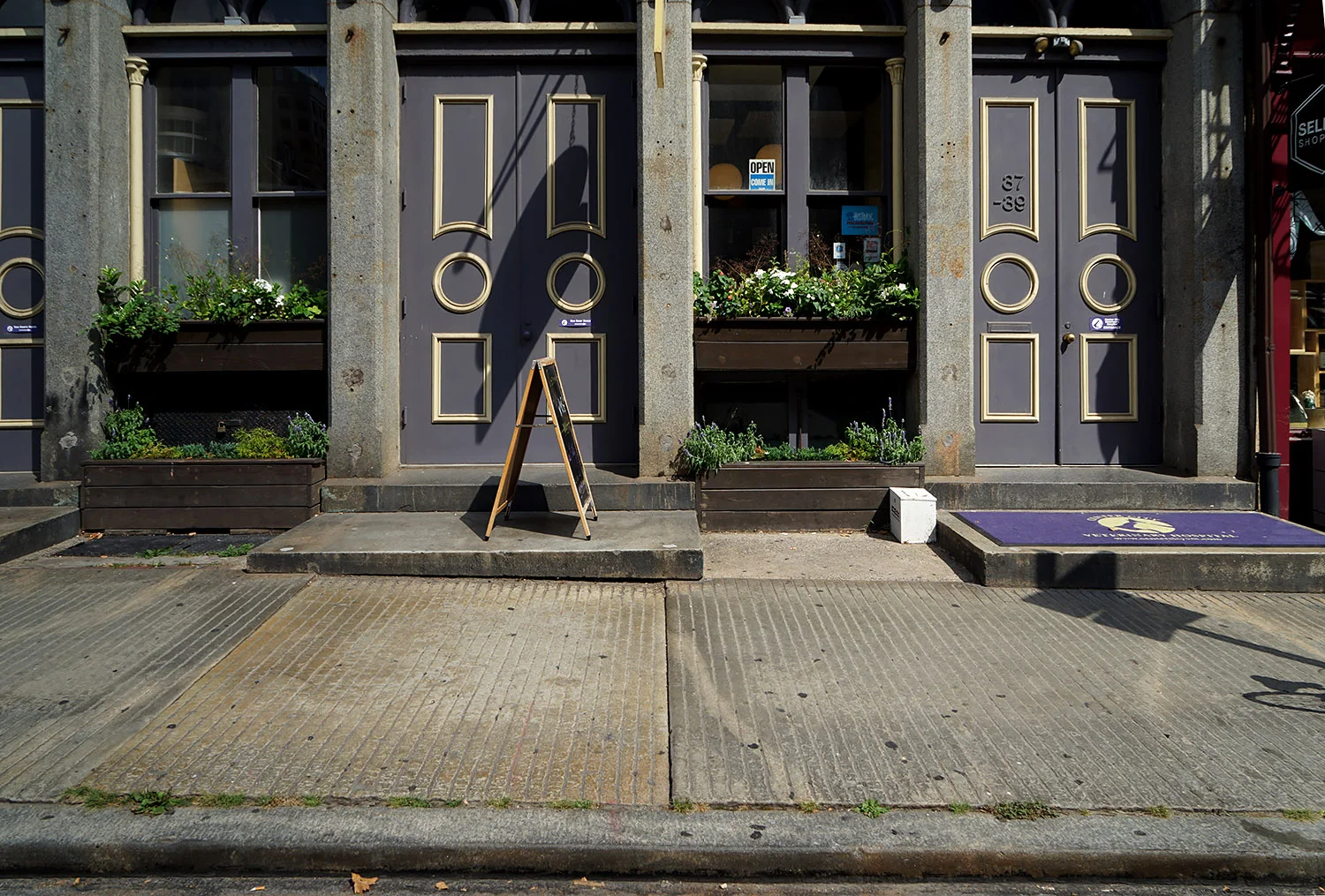 Granite Sidewalk -- Philadelphia, 37-39 S. 3rd Street