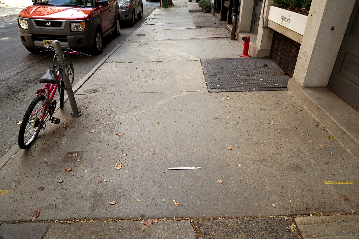 Granite Sidewalk -- Philadelphia, 122 N. 3rd Street