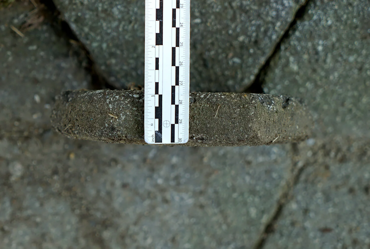 Hexagonal Asphalt Pavers -- Hastings-on-Hudson, NY, Riverview Place