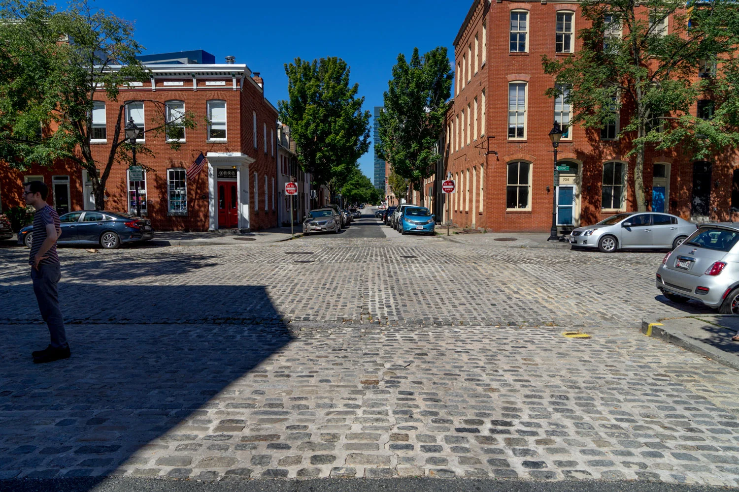 South Bond Street at Lancaster St., 2016