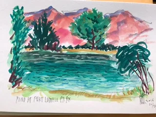 POND BY FORT LOWELL PARK