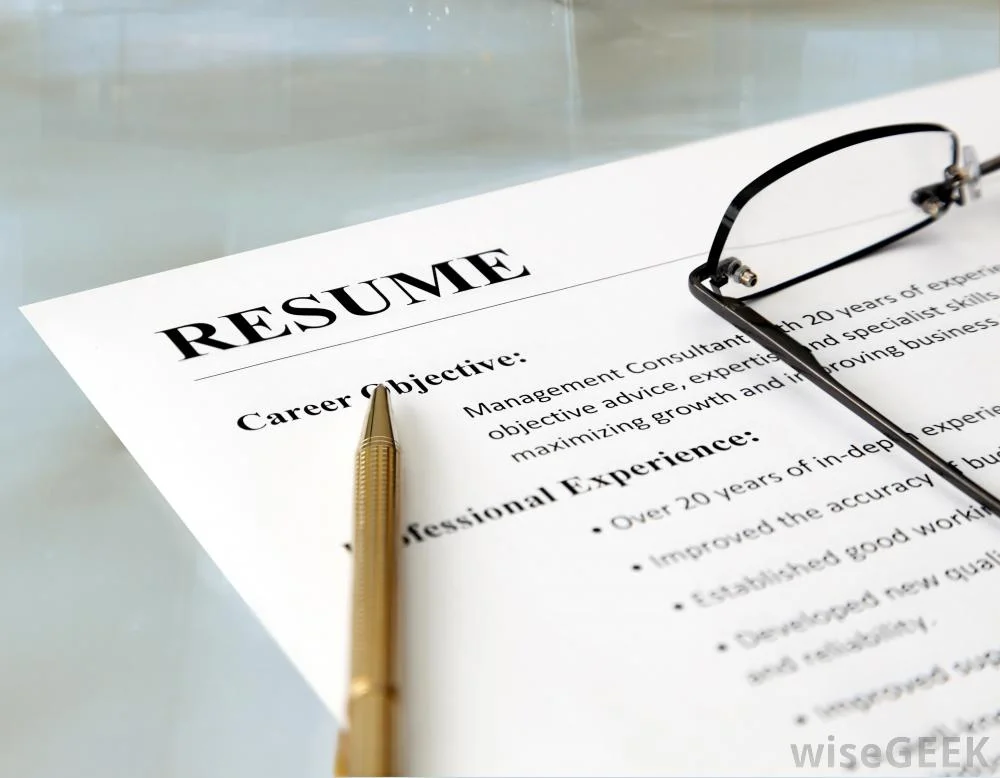 CV resume, application interviews