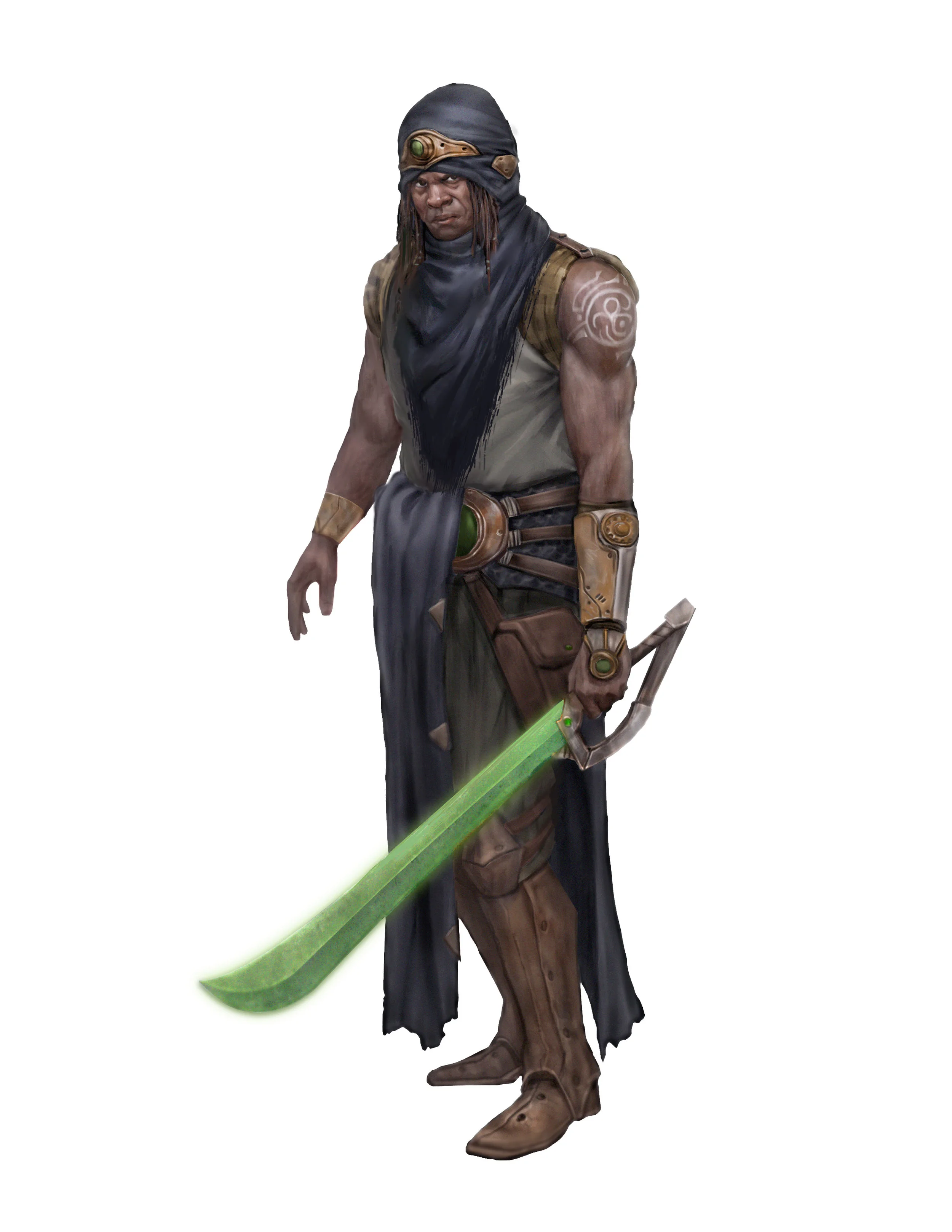 Jadepunk - Character Concept