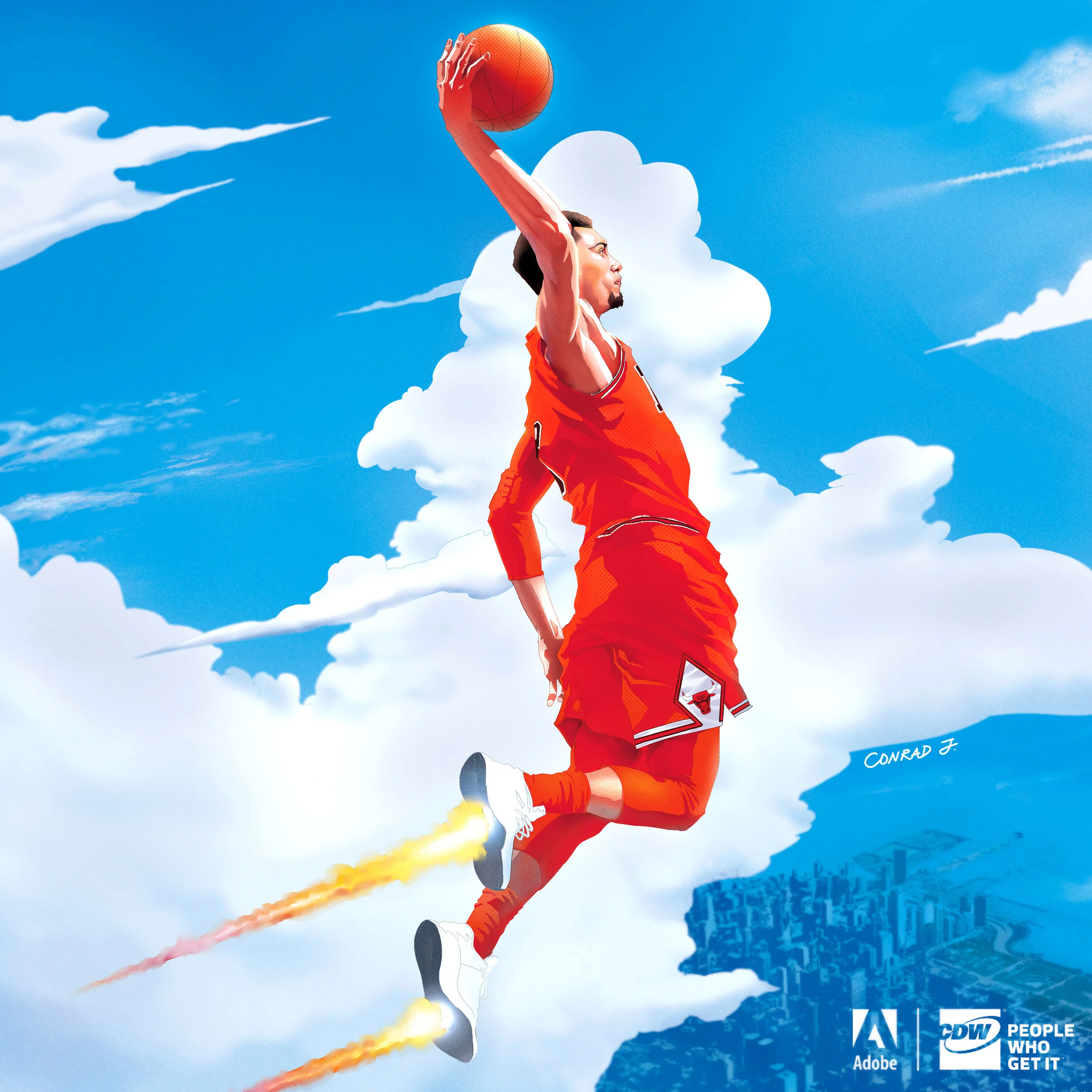 Zach Lavine Takes Flight