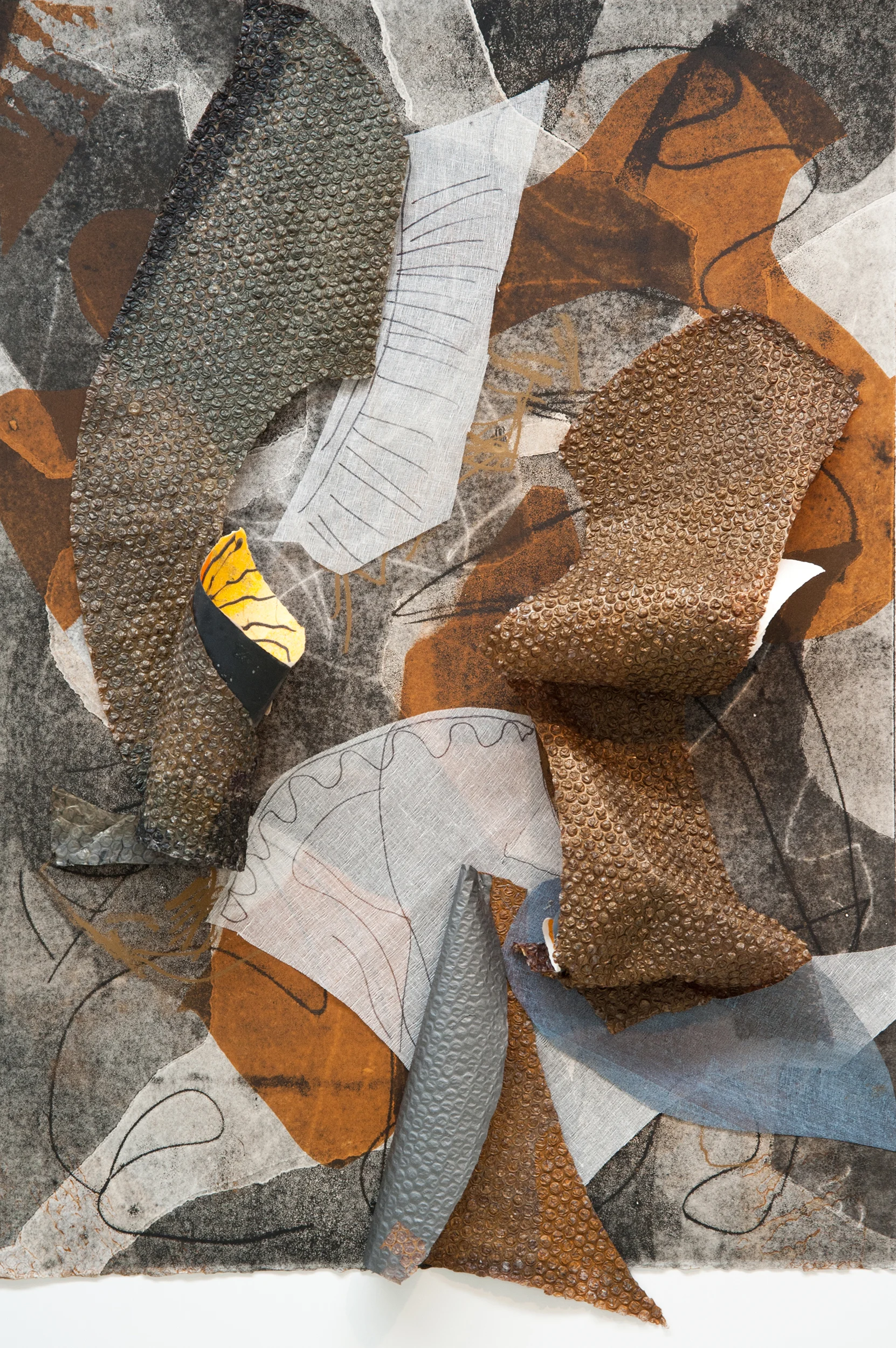 Kay Harvey "Untitled" 2016. Construction Prints. 44 x 30"