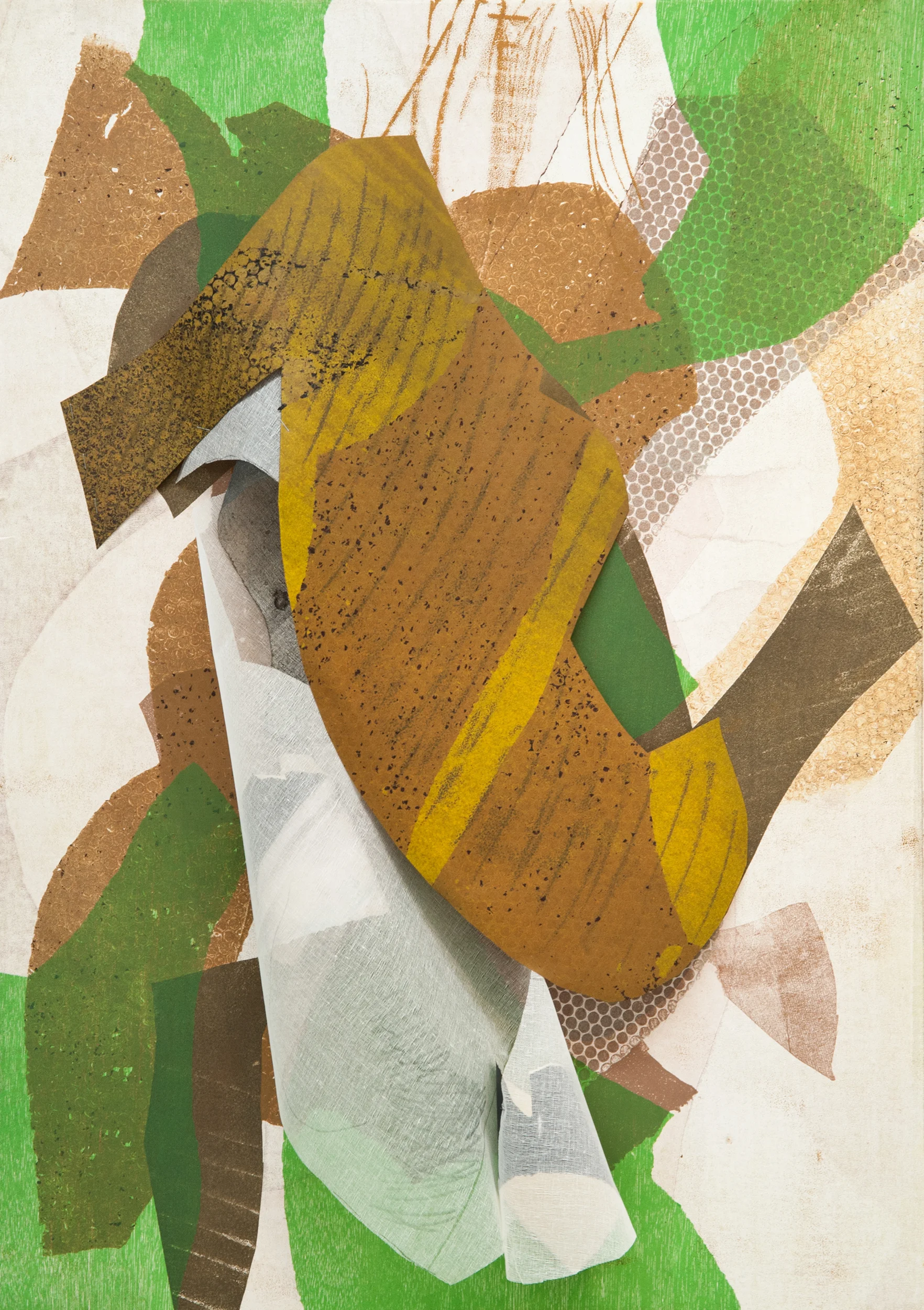 Kay Harvey "Untitled" 2016. Construction Prints. 44 x 30"