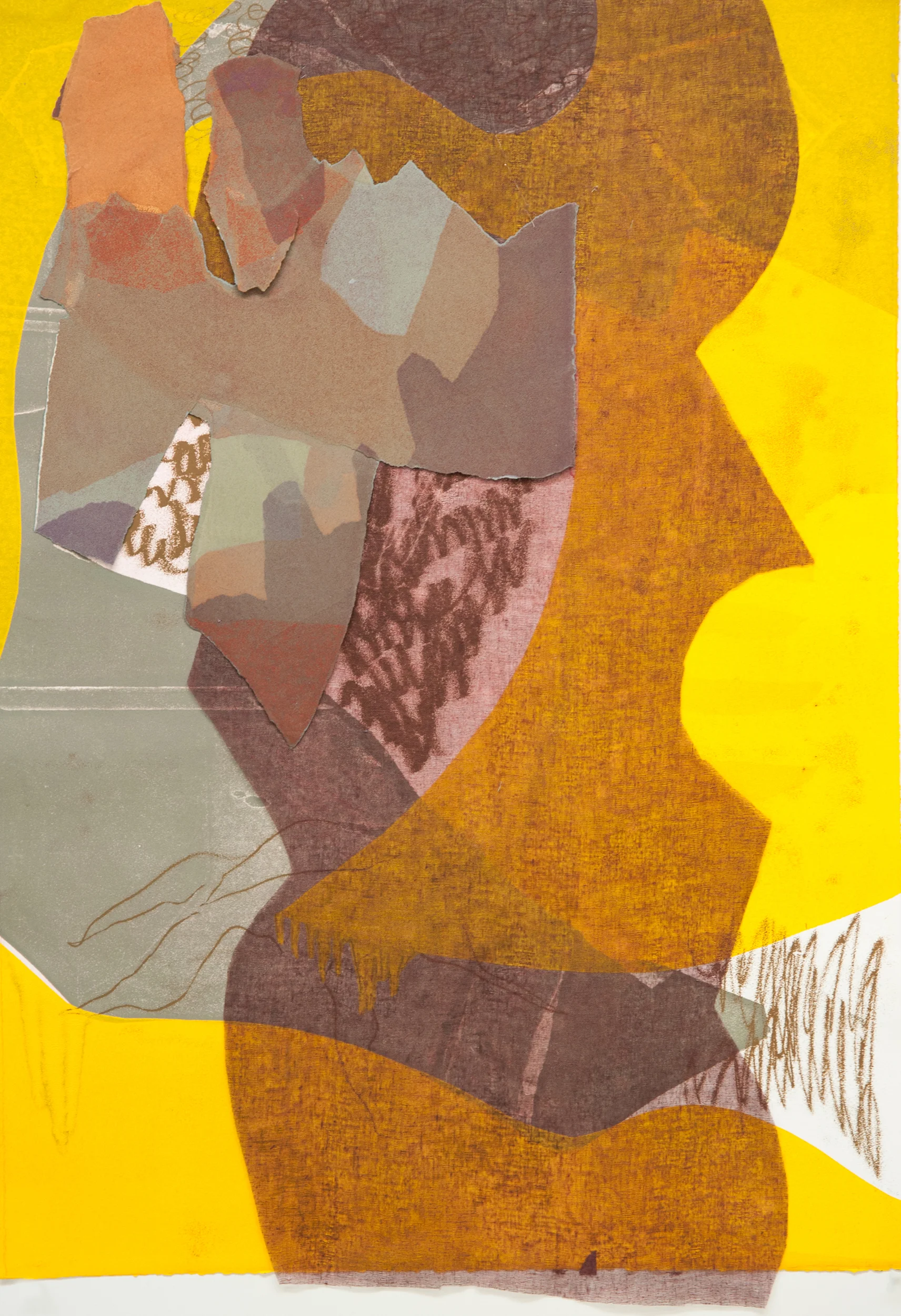 Kay Harvey "Untitled" 2016. Construction Prints. 30 x 35"