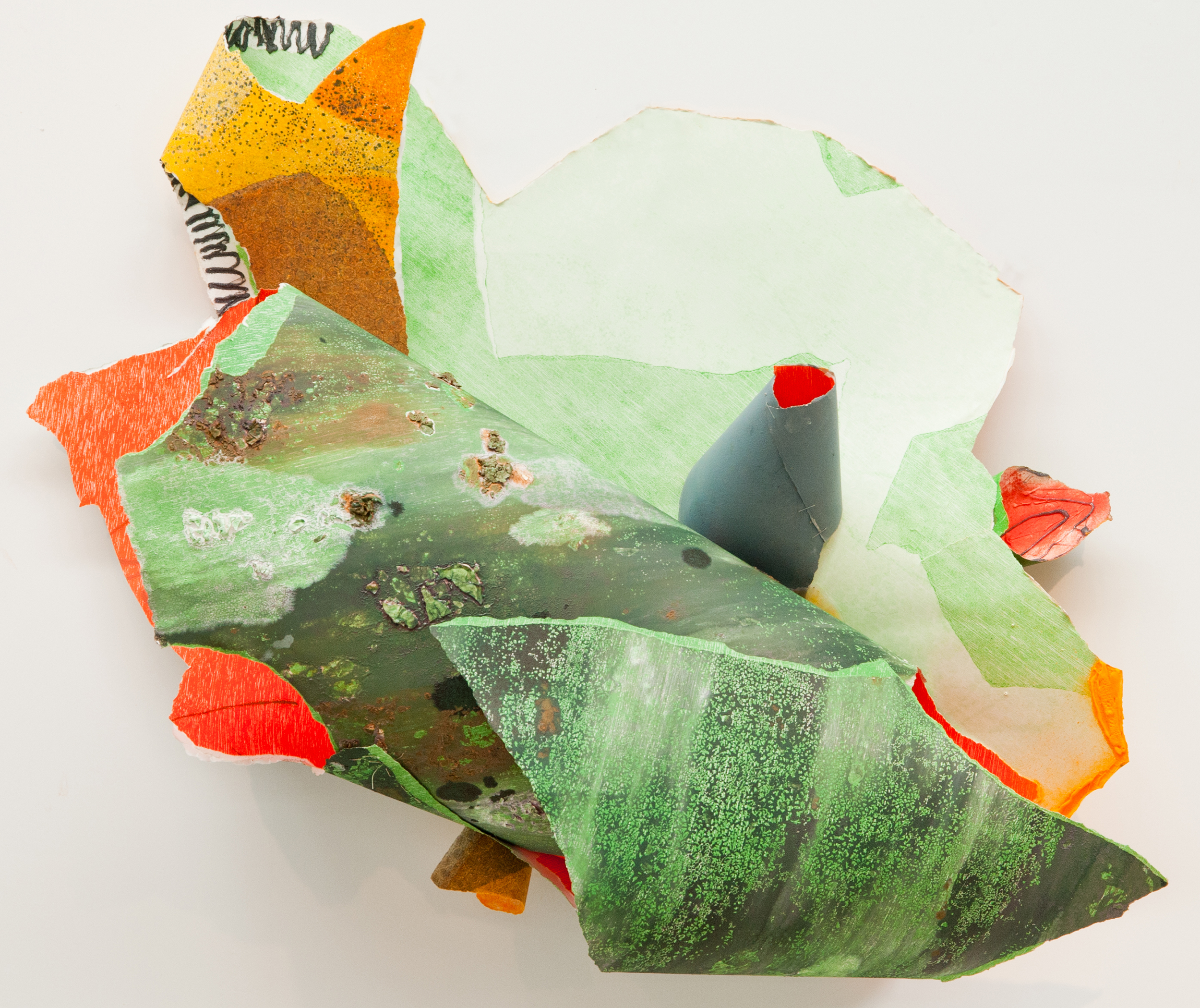 Kay Harvey "Untitled" 2016. Construction Prints. 30 x 35"