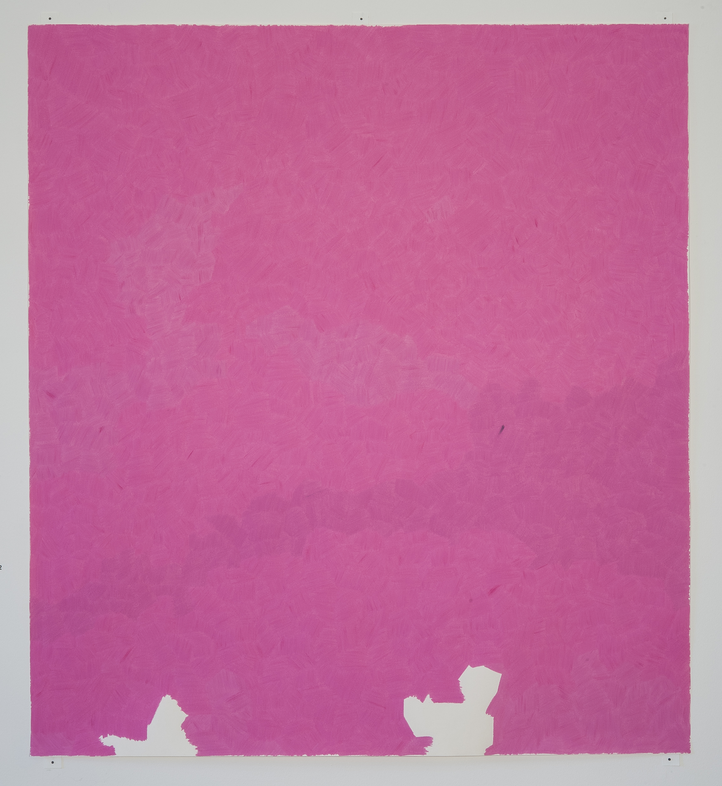 Lucrecia Troncoso "Prismacolor Hot Pink PC993" 2013. Colored Pencil on Paper. 42 x 38"