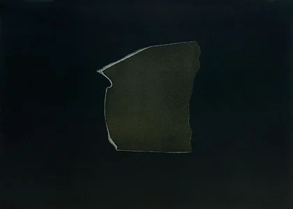 Kay Harvey Memory & Desire I, Iceberg Series I, 2008, 30.25 x 42.75 inches, Monotype, Oil on Paper,