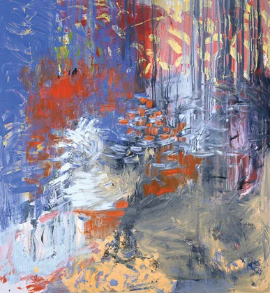 Kay Harvey VI, Elements, 1999, 72 x 68 inches, Painting, Oil on Canvas