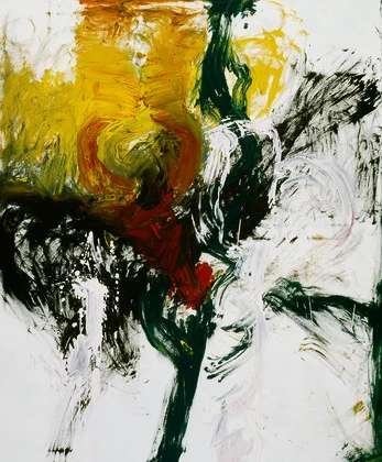 Kay Harvey Falling Towers, Iceberg Series I, 2008, 31 x 33 inches, Monotype, Oil on Paper