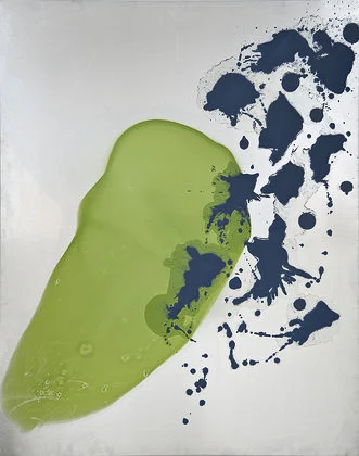 Kay Harvey Untitled 22, Works on Metal, 2008-2006, 59 x 47 inches, painting, Oil & Carborundum on Aluminum Sheets