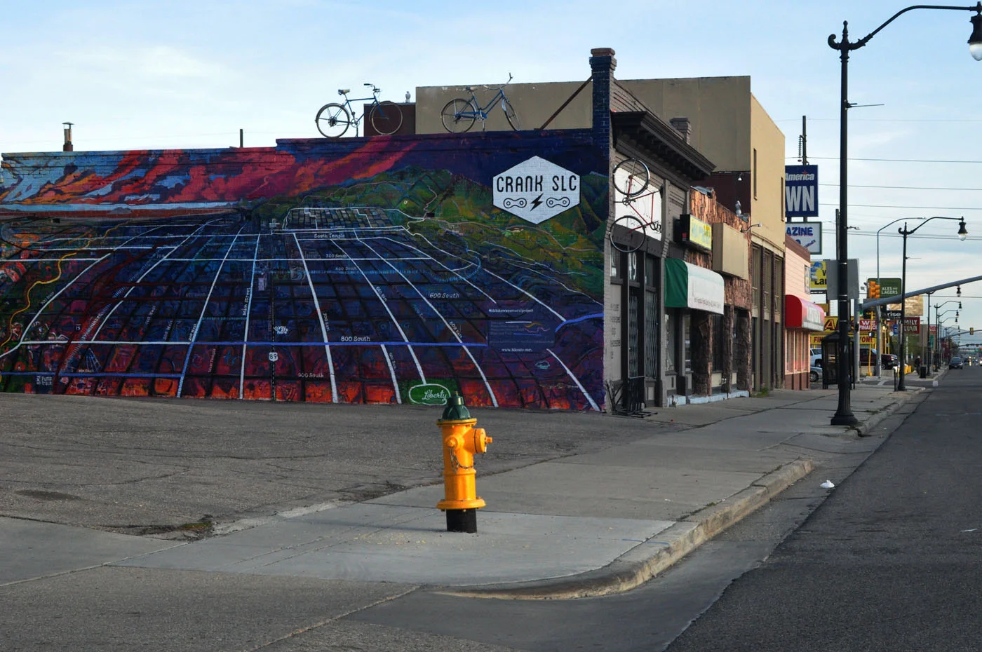 the SLC Bikeways Mural Project, 2017