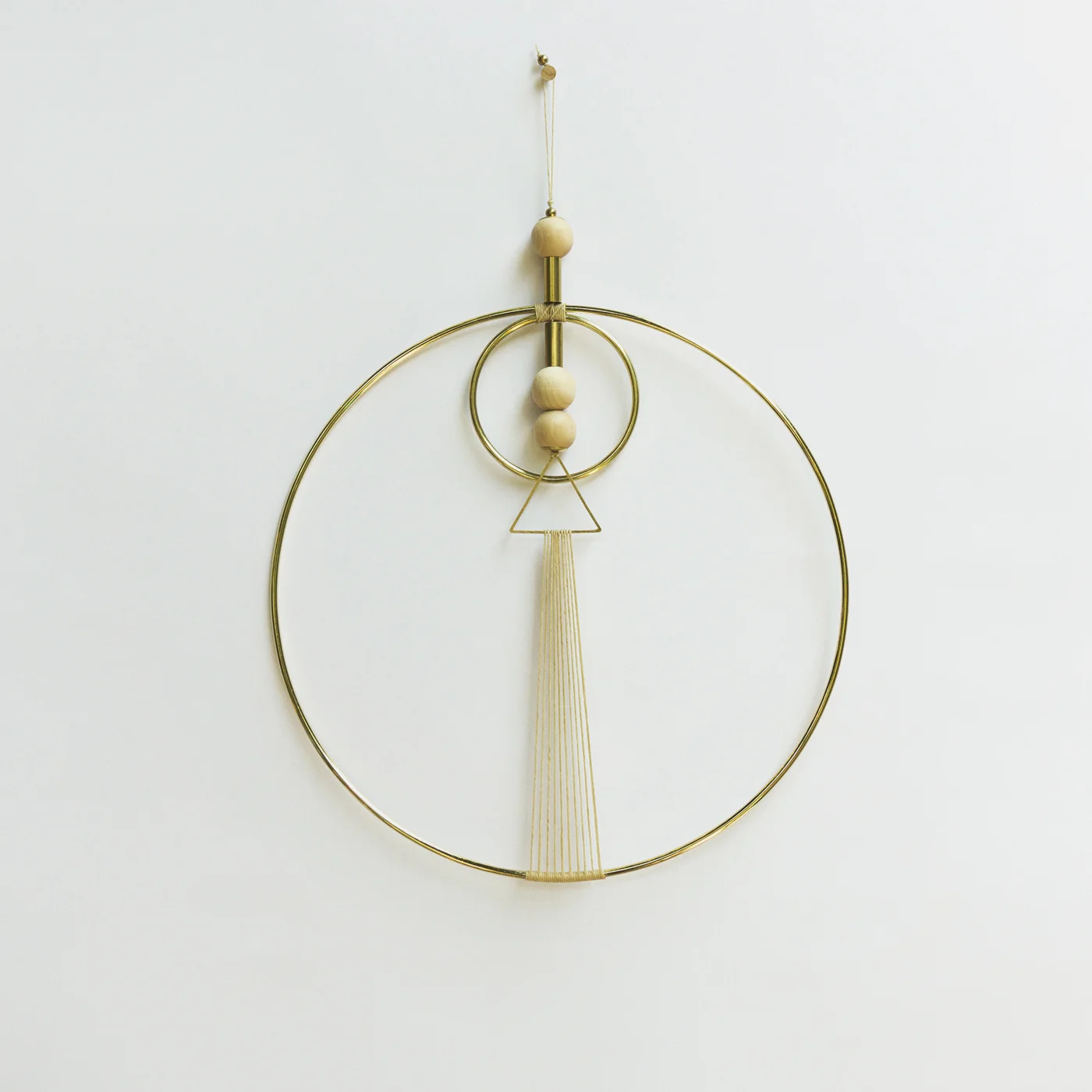 Attalie Dexter Home + Accessories - Multi Geo Wall Hanging Minimal Modern Brass Wall Art