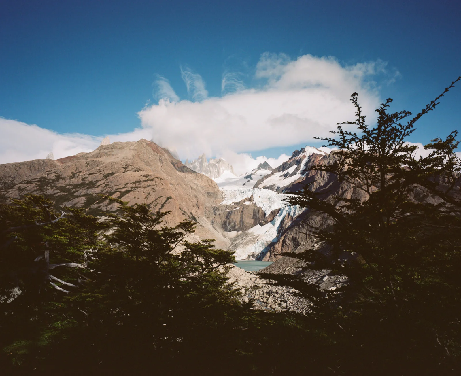 Mamiya 7ii film photos from the hike to Fitz Roy. Yes, I hiked with a giant medium format camera...