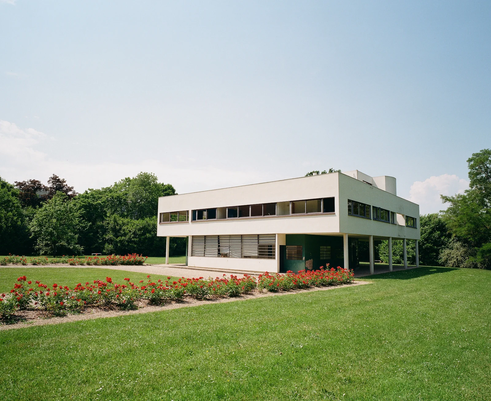 Villa Savoye by Le Corbusier, designed in 1920s and still modern today.