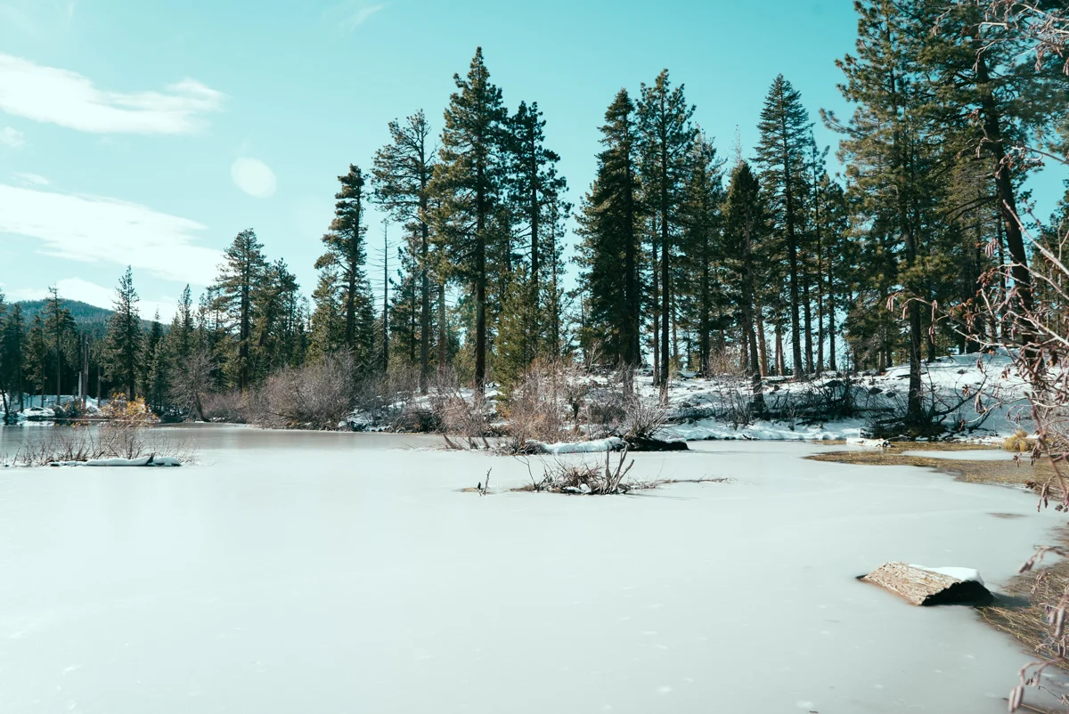 Although Lassen Park stays open year round, the main road through the park was closed for the winter (the road was already snowed over with 4 or 5 feet of snow). We visited the park’s north entrance where we got a lovely look at Lassen Peak and a partially frozen over Manzanita Lake. I’ll definitely be back in the spring or summer to give Lassen a proper visit.