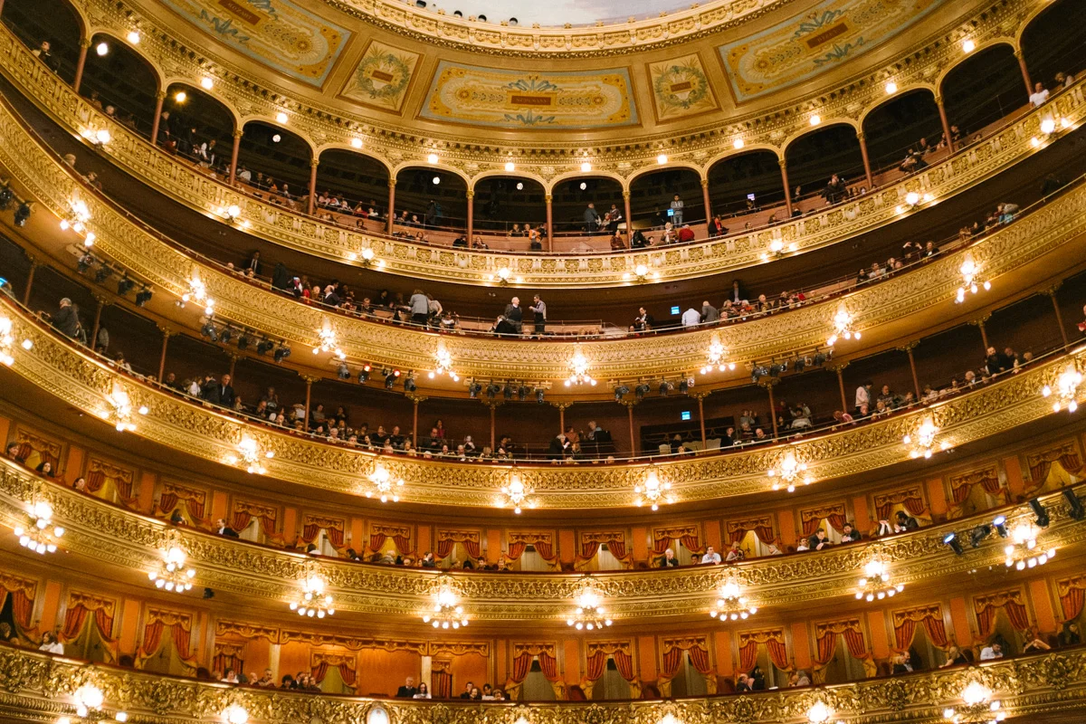 Following our day trip to Tigre, Martin brought us to Teatro Colón where we watched the Buenos Aires Philharmonic perform from our own balcony box.