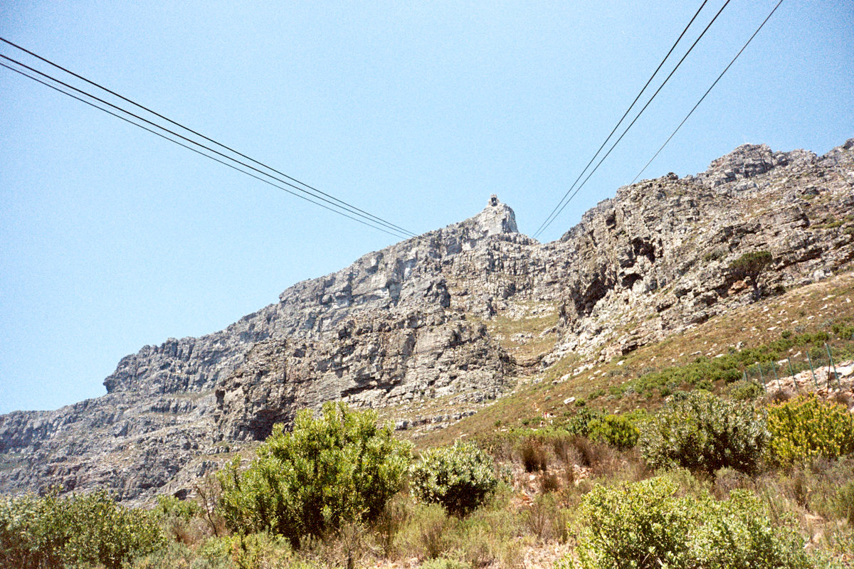 Cable tram to the top of Table Mountain which overlooks the entire city