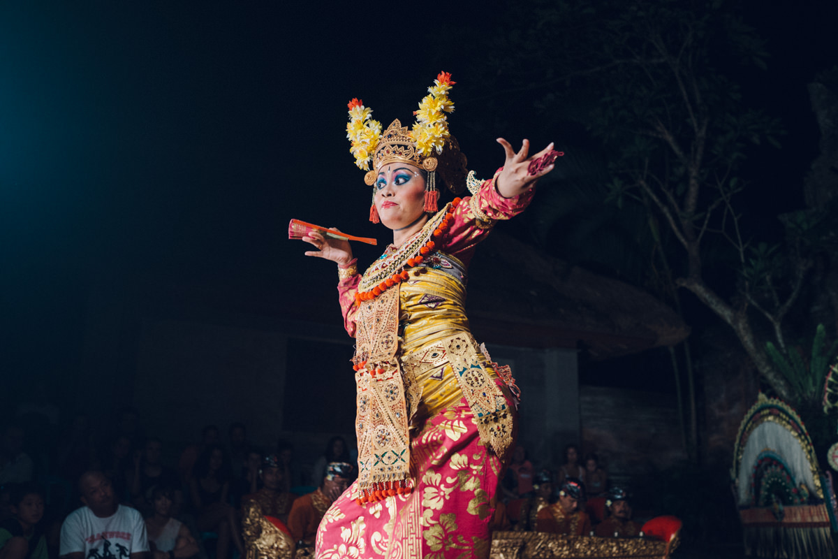 On one of our last nights we watched a Balinese dance perfomance in Ubud