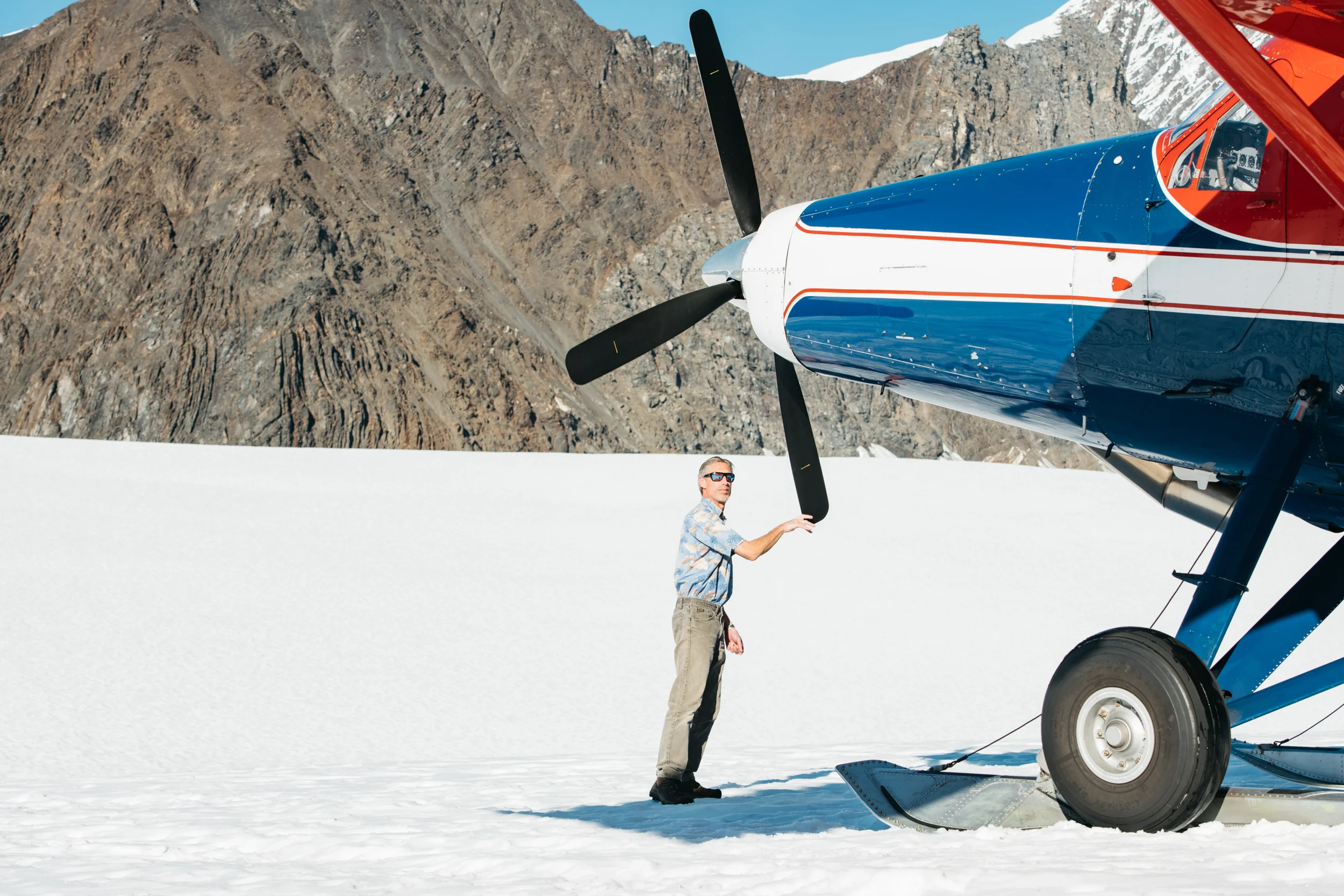 Our pilot, Richard