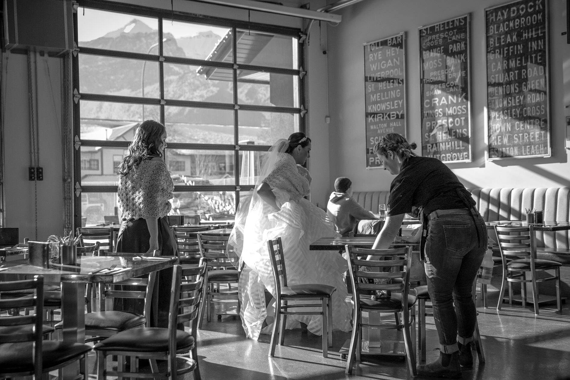 bridal party lunch