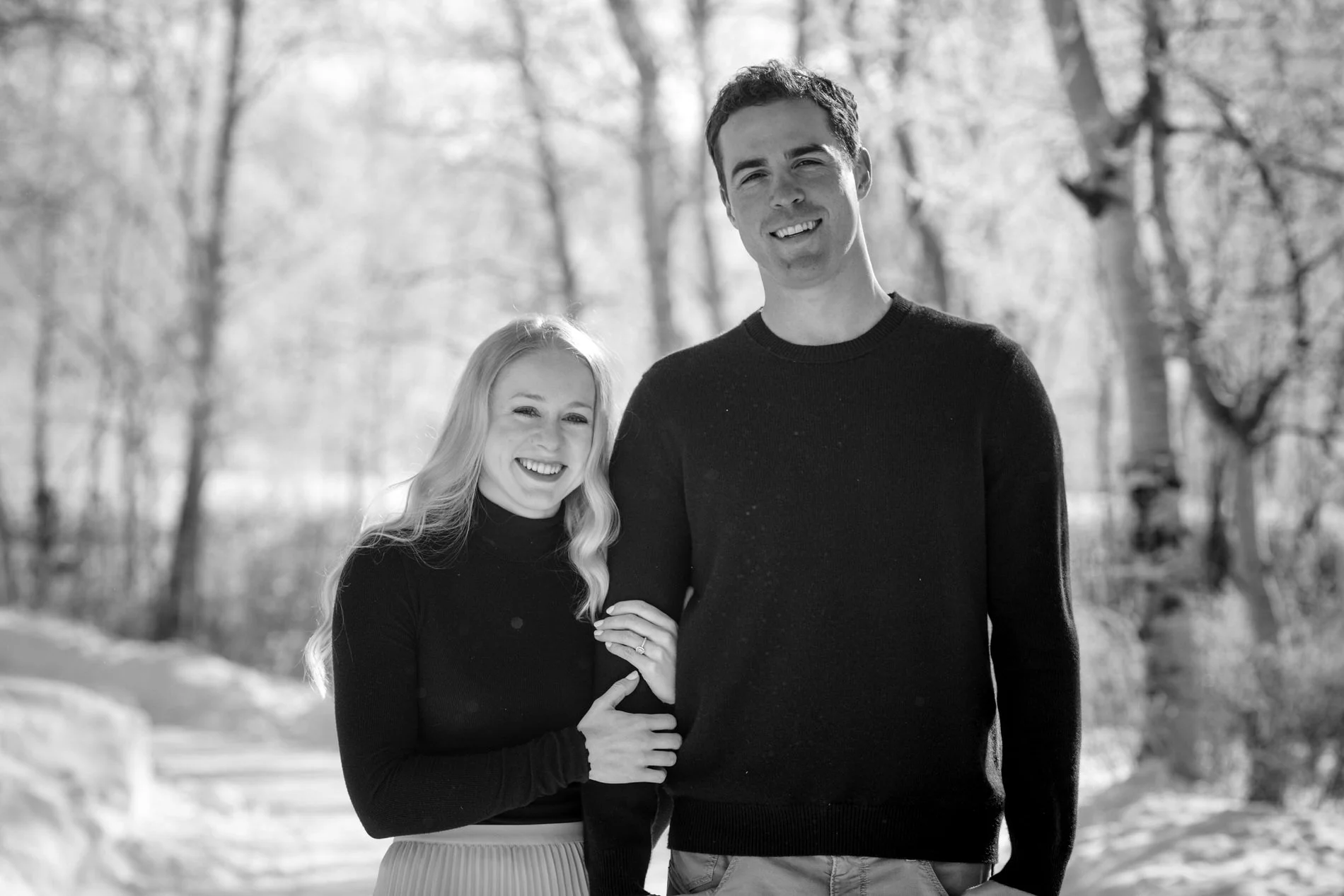 Engagement Photos Fish Creek Park